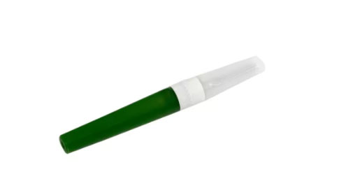 Flash back type vacuum blood needle