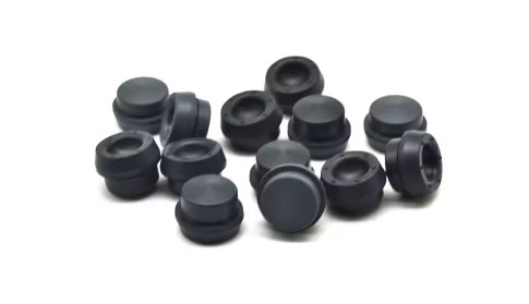 Rubber stopper for blood collection