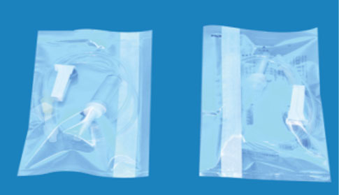 Middle edge back sealing bag